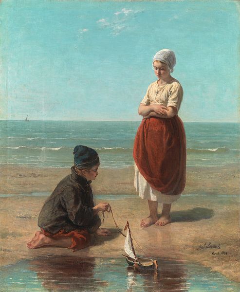 Kinder des Meeres, Jozef Israëls von Meesterlijcke Meesters