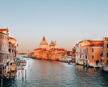 Venedig mit Sonnenuntergang