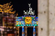 Brandenburger Tor Berlin in besonderem Licht von Frank Herrmann Miniaturansicht