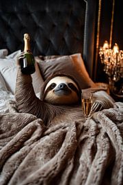 Lazy indulgence by Poster Art Shop