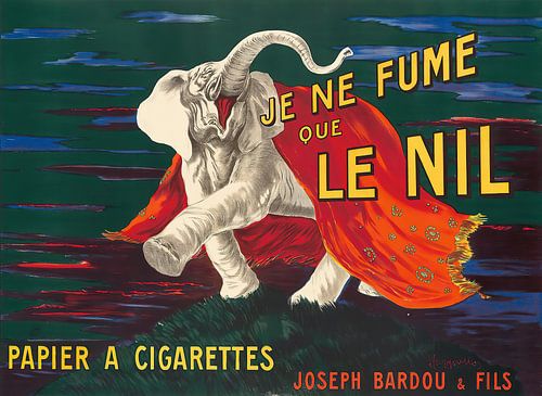 Je Ne Fume Que Le Nil, Leonetto Cappiello
