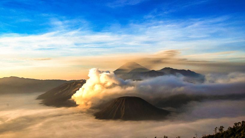Steaming Bromo by Dieter Walther