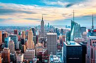 New Yorkse skyline van bovenaf van Sascha Kilmer thumbnail