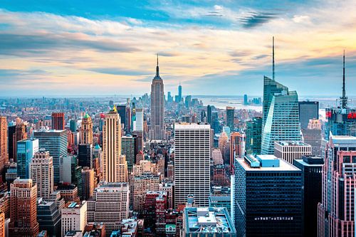 New York Skyline from above by Sascha Kilmer
