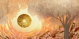 Ein rosa Wald von Whale & Sons