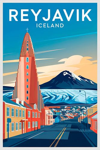 Reykjavik, IJsland.