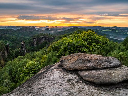 Carola Rock, Saksisch Zwitserland - Grote Kathedraal en Hoge Liefde