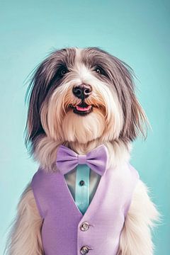 Baard Collie van Poster Art Shop