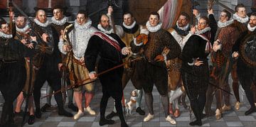 Het korporaalschap van kapitein Dirck Jacobsz Rosecrans en luitenant Pauw, Cornelis Ketel