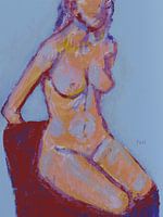 Study female nude