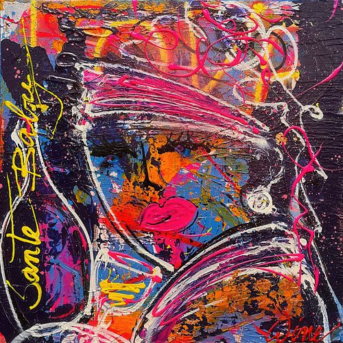 Sante Baby van Geoffrey Wijn - WINE ART GALLERY