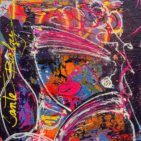 Sante Baby by Geoffrey Wijn - WINE ART GALLERY