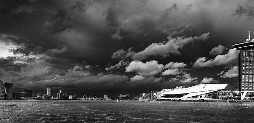 Skyline The IJ Amsterdam par Tom Elst