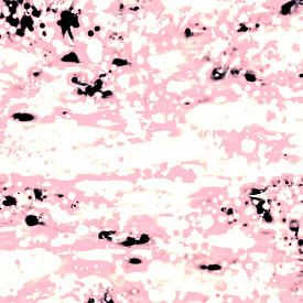 Abstract Lava Pattern In Light Pink And White by GittaGsArt