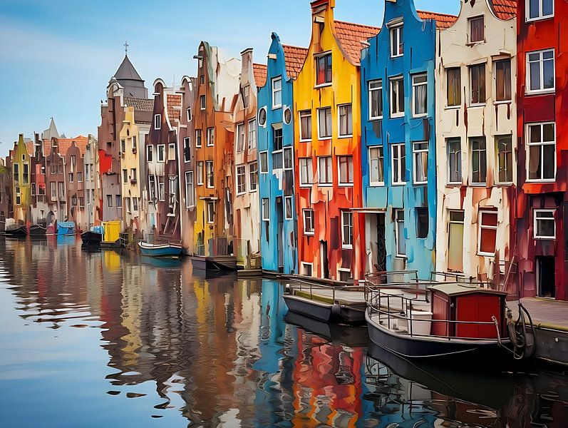Amsterdamse grachtengordel by PixelPrestige
