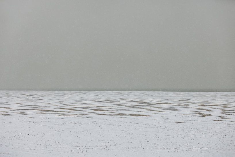 Abstract winter beach by Percy's fotografie