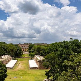 Mayastad in Palenque, Mexico. van Erik de Rijk