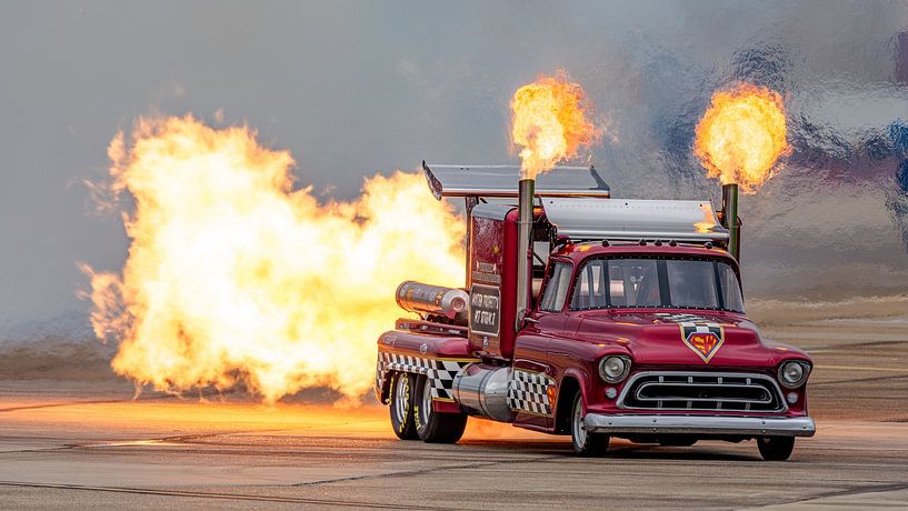 Hot Streak II Jet Truck. von Jaap van den Berg