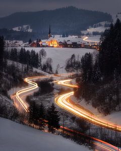 Le pays des merveilles de l'hiver