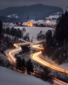 Winter wonderland van Markus Stauffer