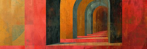 Abstrakte Malerei Neon