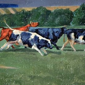 Cows 2 von Jack Veraart