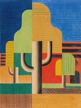 Heinrich Hoerle - Arbres (1931) sur Peter Balan