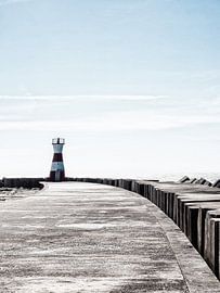 Lighthouse, Figueira da Foz, Portugal by Katrin May