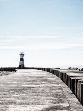 Leuchtturm, Figueira da Foz, Portugal von Katrin May