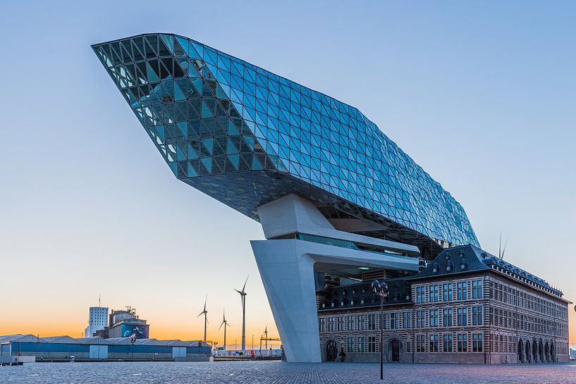 Harbour head in Antwerp by Karin Riethoven