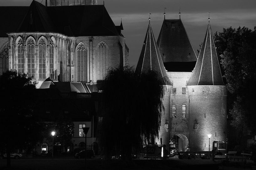 Koornmarktspoort en Bovenkerk, Kampen van Gerrit Veldman