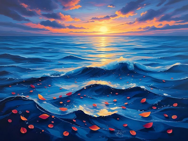 Sérénade au coucher du soleil par Artistic