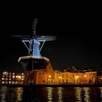 Haarlem in der Nacht von Christop.nl