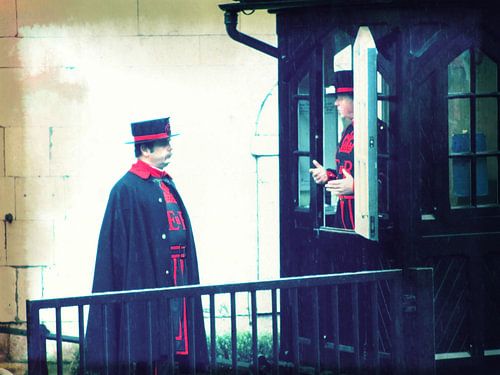 Londen Beefeaters of Yeomen Warders 