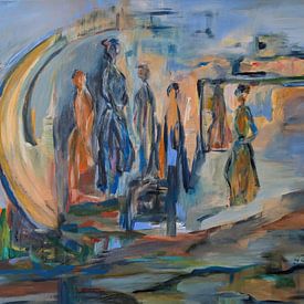 Surreal Figures by Gerda Ursula Roos