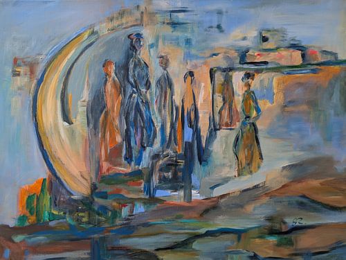 Surreale Figuren von Gerda Ursula Roos