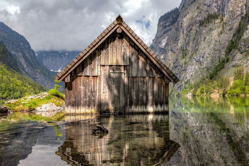 Obersee in Berchtesgadener Land van Maurice Meerten