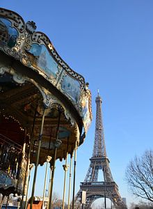 Draaimolen onder de Eiffeltoren sur Mark Scholten