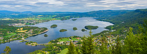 Panorama Kongens Utsikt, Sundvollen, Norwegen
