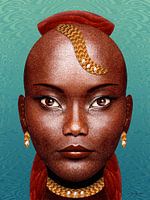 Beautiful Black Lady