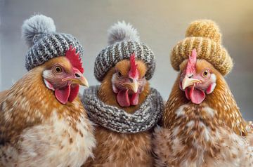 Kippen hebben het koud van Ans Bastiaanssen