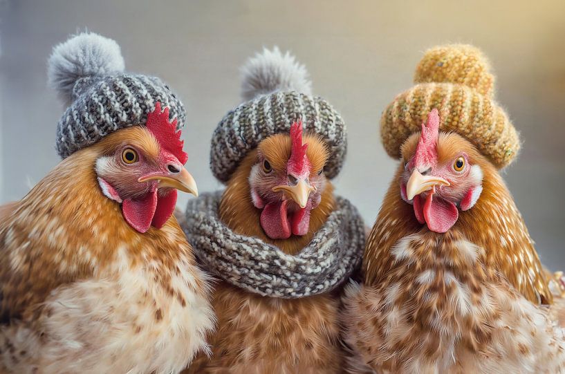 Les poulets ont froid par Ans Bastiaanssen