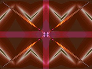 Abstrakt Geometrisches Retro Muster 22