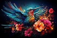 Tropische Vogel - Een Paradijselijke Vertoning van New Future Art Gallery thumbnail