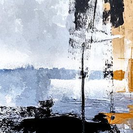 Mixed Art - Kinderdijk van STUDIO VAN DE VEN & CO