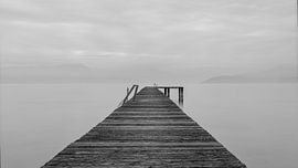 Scaffolding in black and white by Marcelis Meihuizen