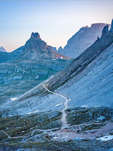 Dolomieten - Wandelpad naar de Drietoppige Hut