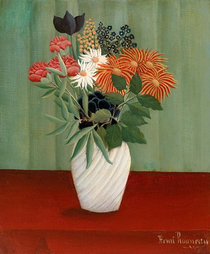 Boeket bloemen, Henri Rousseau - 1910