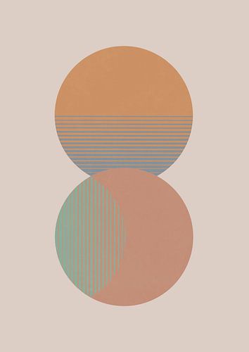 Circle Sun & Moon Colour