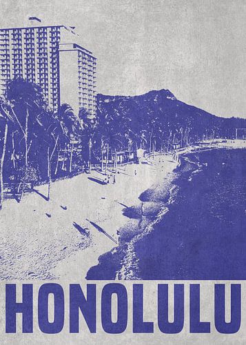 De horizon van Honolulu